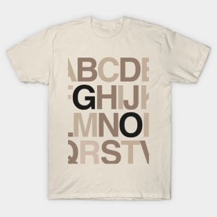 Alphabet T-Shirt